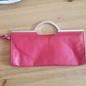 Red Candies clutch hand bag